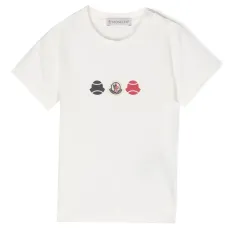 Футболка с нашивкой-логотипом