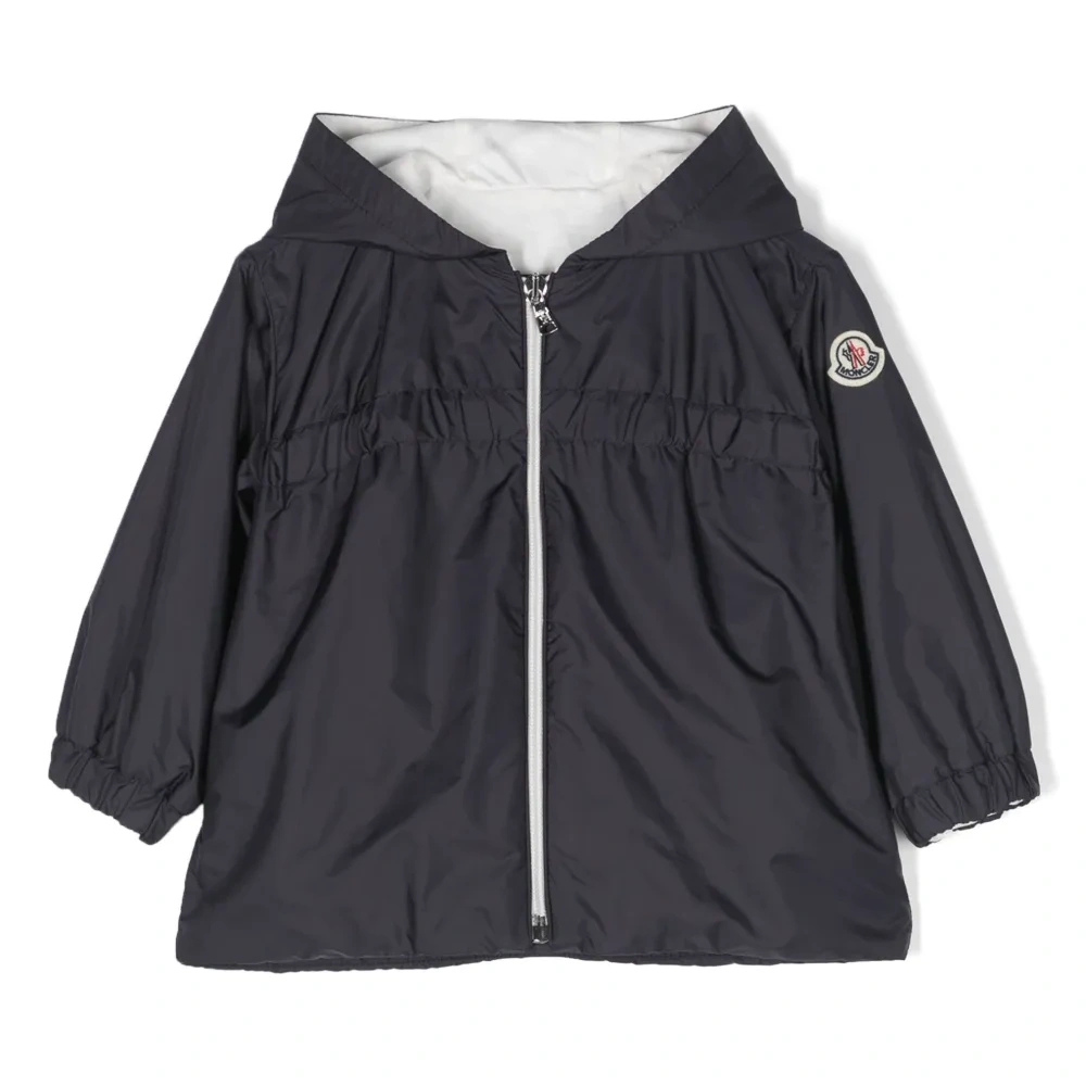 Куртка с капюшоном и нашивкой-логотипом