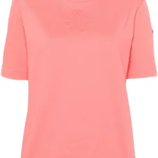 Футболка с тисненым логотипом