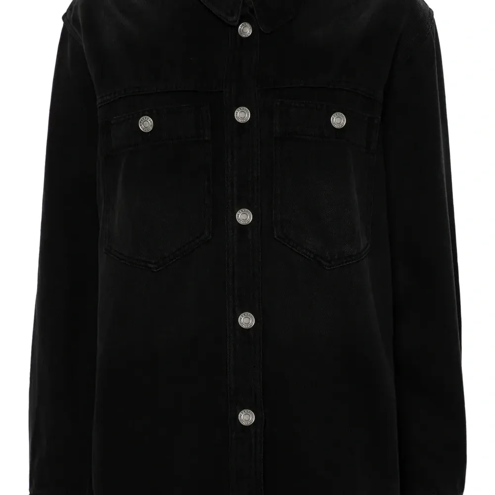 Джинсовая рубашка Talbot с эффектом потертости