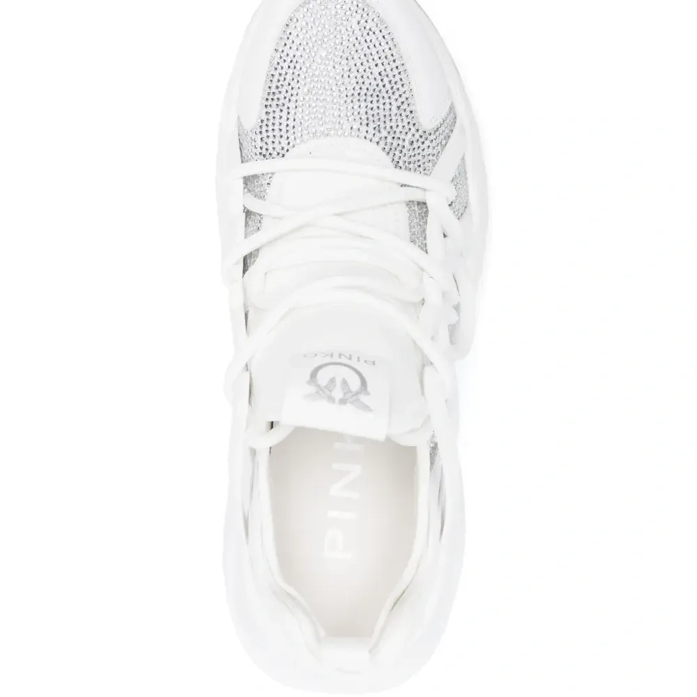 Кроссовки со стразами