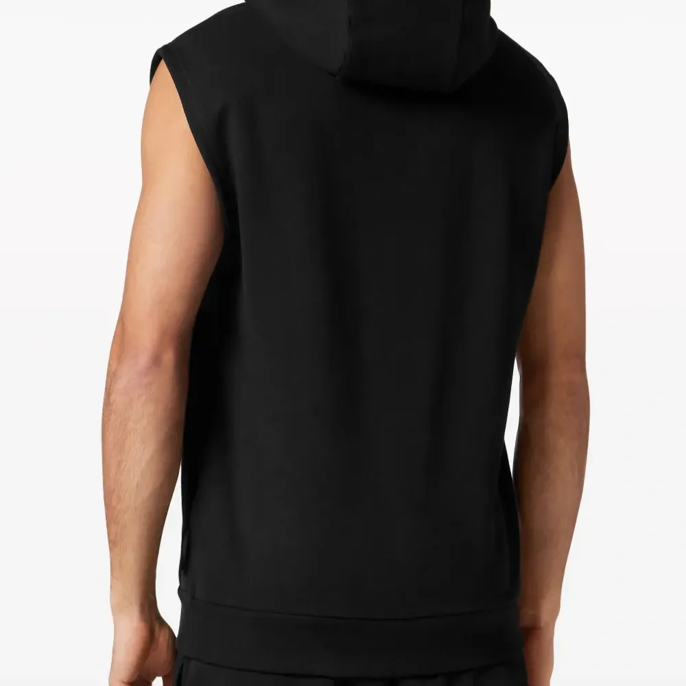 Толстовка без рукавов с принтом