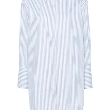 Полосатая рубашка из органического хлопка Полосатая рубашка из органического хлопка