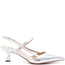 Туфли Amai с эффектом металлик