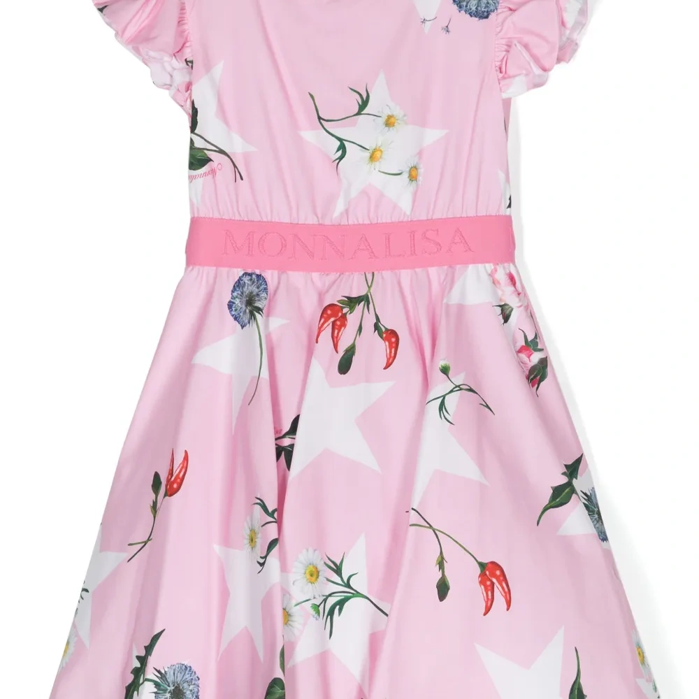 Платье с цветочным принтом