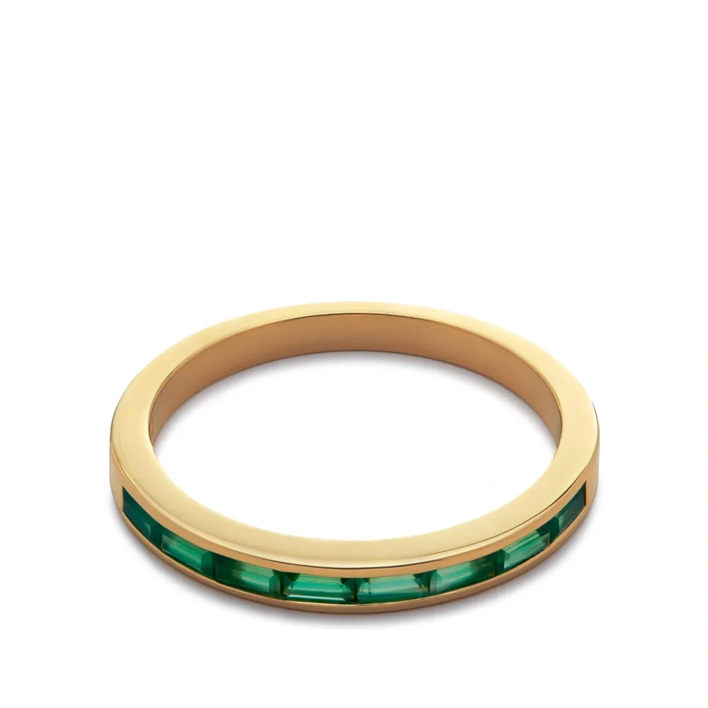 Кольцо Mini Baguette Half Eternity