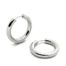 Серьги-кольца Essentials Click среднего размера