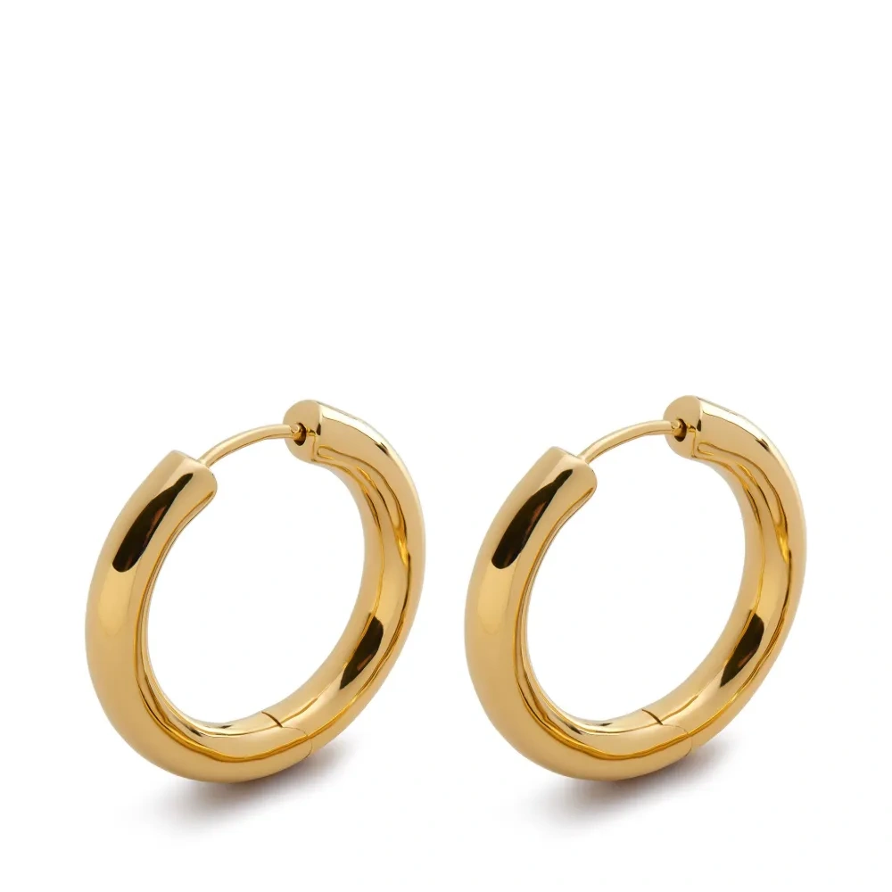 Серьги-кольца Essential среднего размера