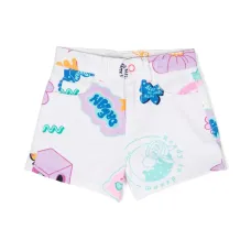 Джинсовые шорты с принтом Джинсовые шорты с принтом