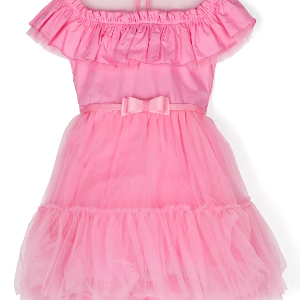 Платье с оборками