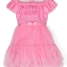 Платье с оборками