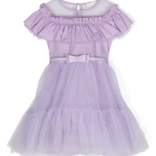 Платье с оборками