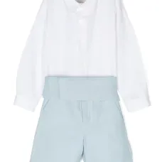 Костюм-двойка из смесового льна