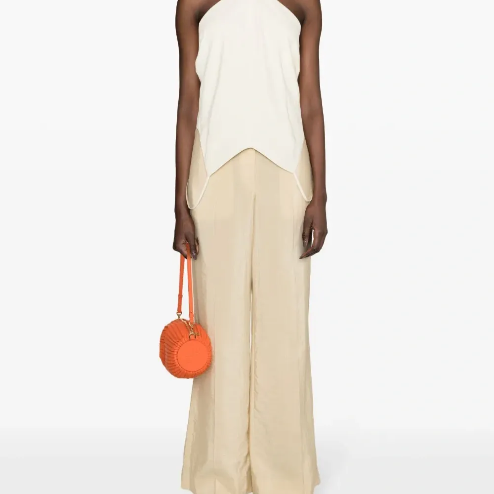 Креповый топ Upside-down