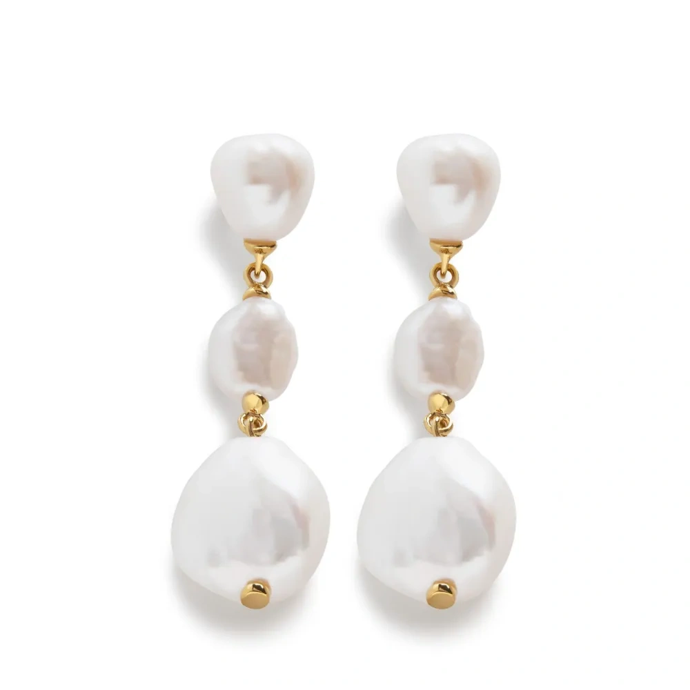 Серьги Nura Reef с жемчугом