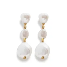 Серьги Nura Reef с жемчугом