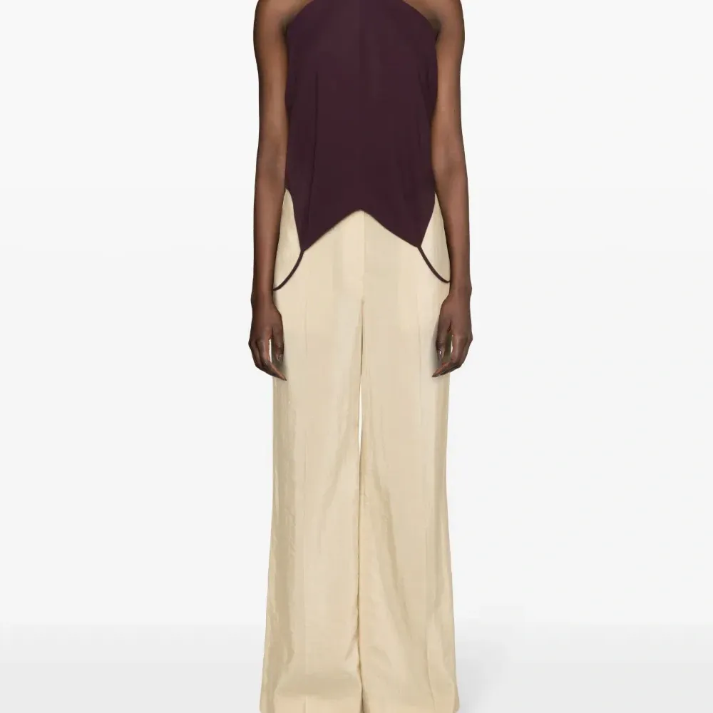 Креповый топ Upside-down