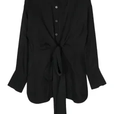 Твиловая рубашка с длинными рукавами