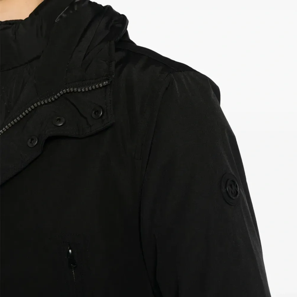 Парка с искусственным мехом