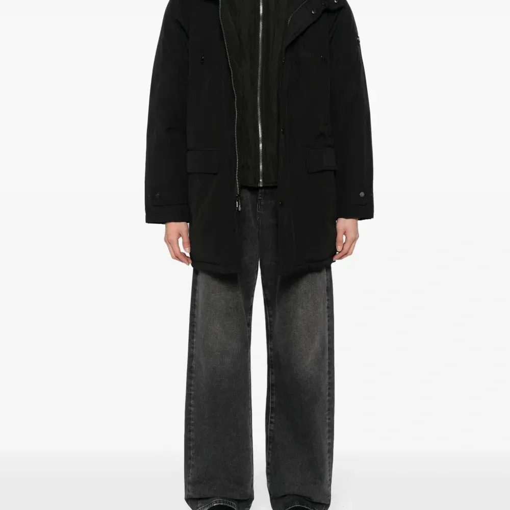 Парка с искусственным мехом