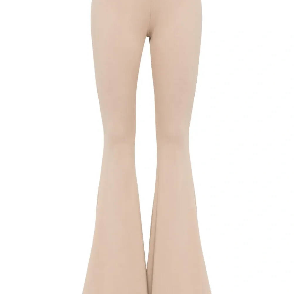 Расклешенные брюки из джерси