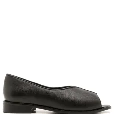 Балетки с открытым носком