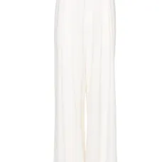 Расклешенные шерстяные брюки