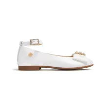 Балетки с бантом