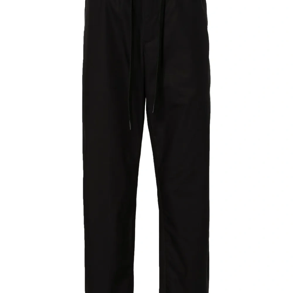 Зауженные брюки с логотипом