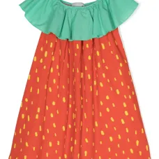 Платье Strawberry вязки интарсия