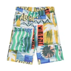 Шорты с графичным принтом