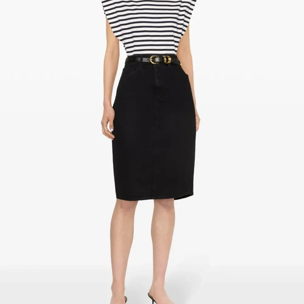 Джинсовая юбка миди Siren