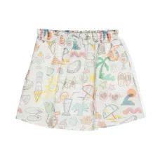 ^ юбка с принтом