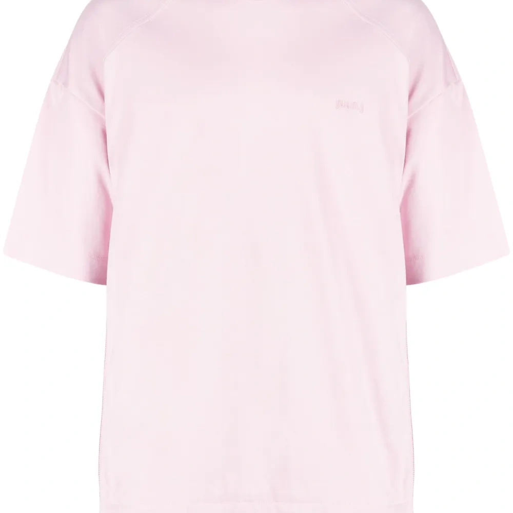 Футболка с молнией сбоку