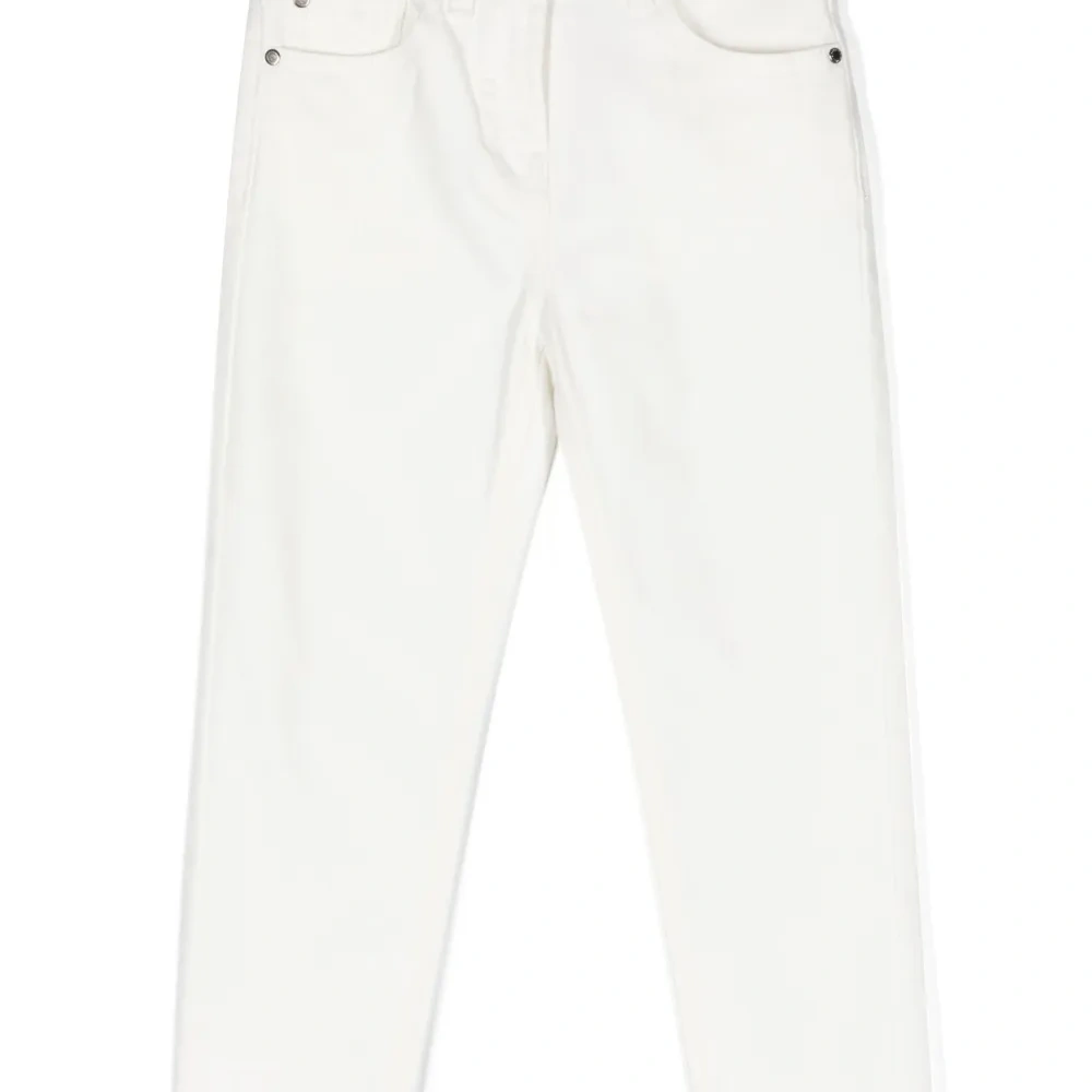 Прямые джинсы средней посадки Прямые джинсы средней посадки