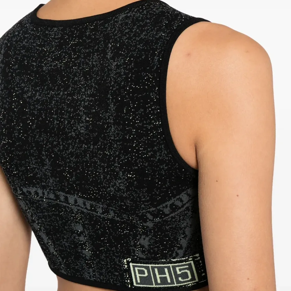 Укороченный топ Lillian с принтом Укороченный топ Lillian с принтом