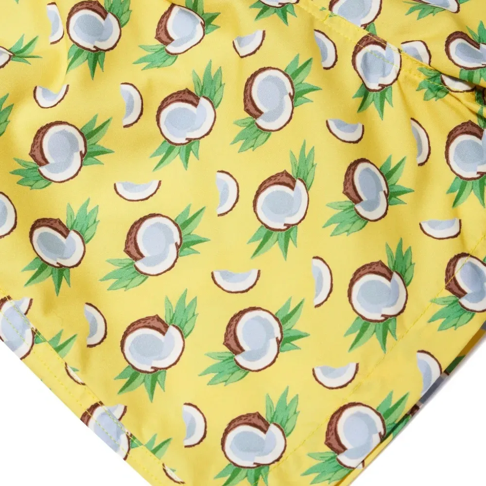 Плавки-шорты с принтом