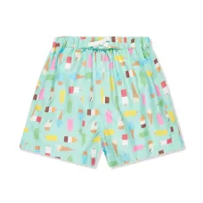 Плавки-шорты с принтом