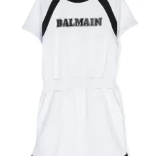 Платье из джерси с логотипом