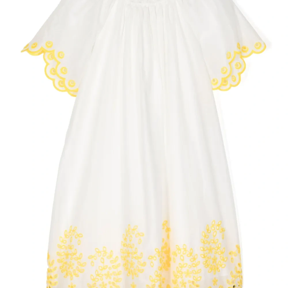 Платье Junie с цветочной вышивкой