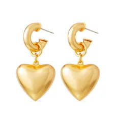 Серьги-подвески The Puffy Heart