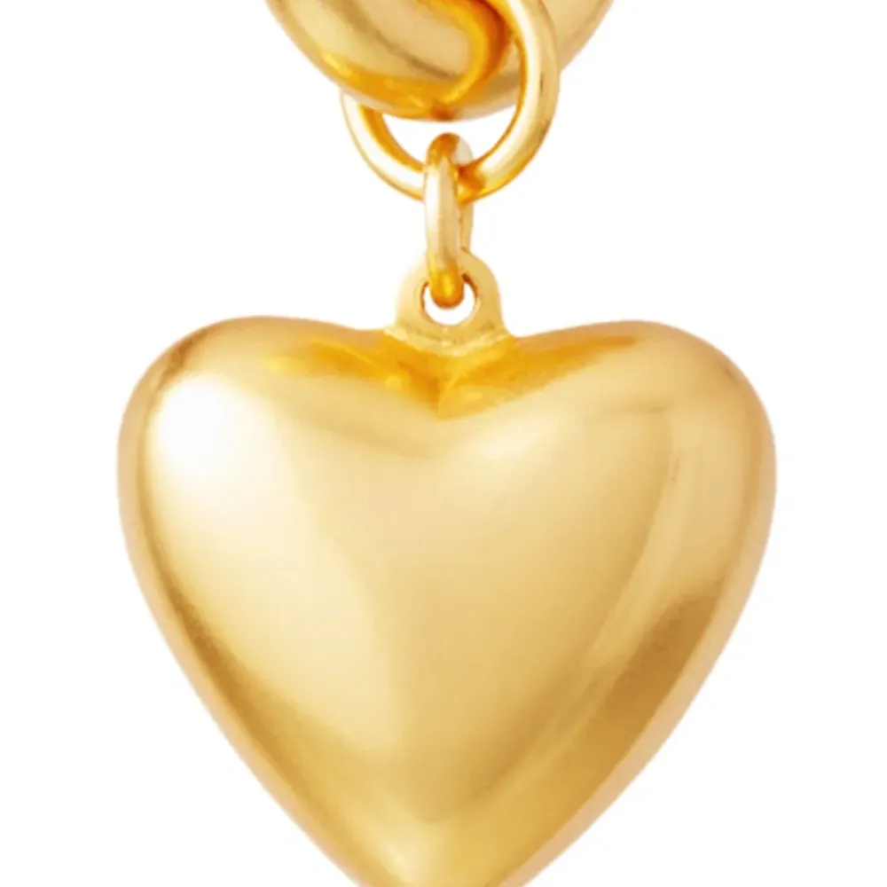 Серьги-подвески The Puffy Heart