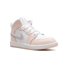 Кроссовки Jordan 1 Mid Pink Wash