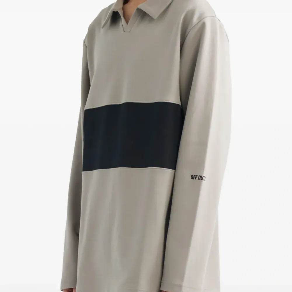 Футболка-пуловер с лентой