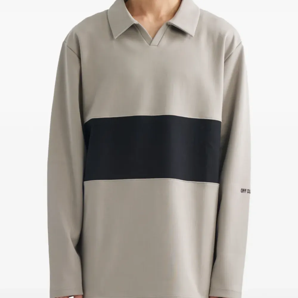 Футболка-пуловер с лентой