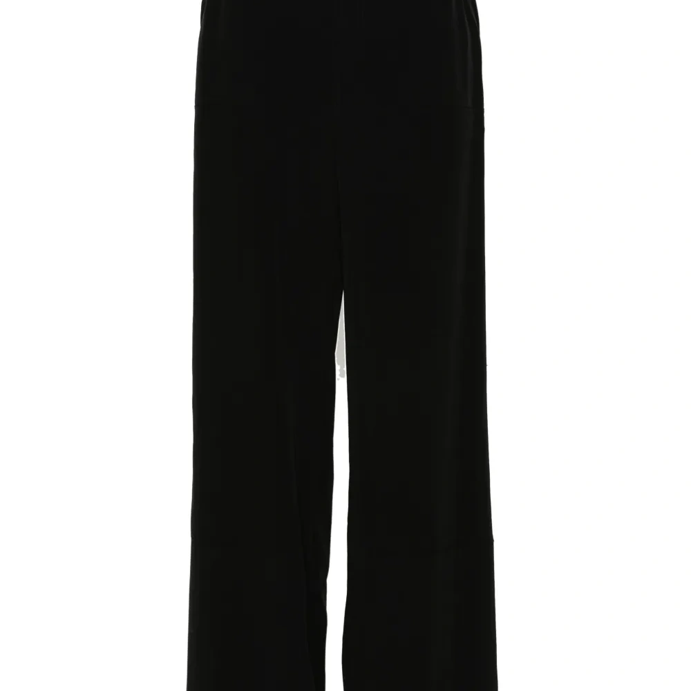 Брюки палаццо с завышенной талией