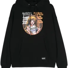 Худи с логотипом из коллаборации с Anthrax