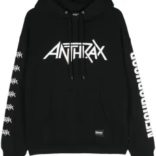 Худи с логотипом из коллаборации с Anthrax