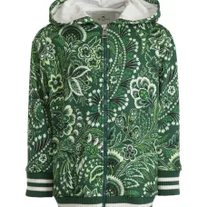 Худи на молнии с принтом пейсли