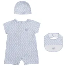 Комплект из трех ромперов с принтом Paisley